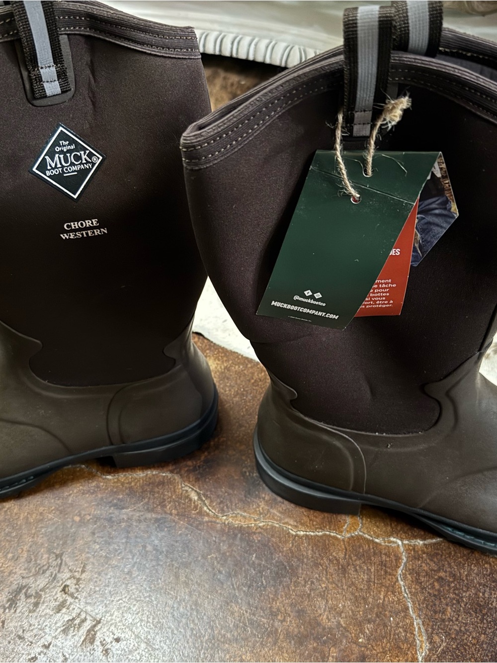 Muck Western Men’s Brown Waterproof Boots